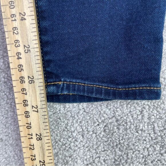 J. Crew Factory Jeans Women's 27 Skinny High Rise Dark Wash Denim Preppy - Picture 9 of 11